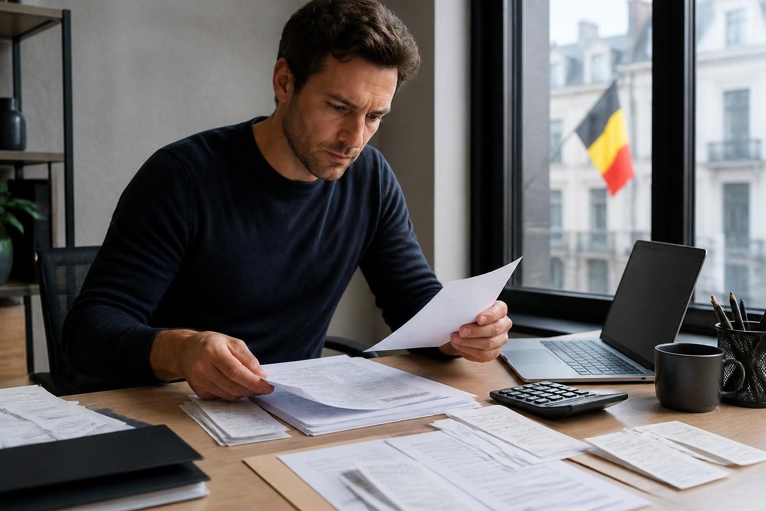 Cum sunt calculate contribuțiile sociale ale independenților în Belgia