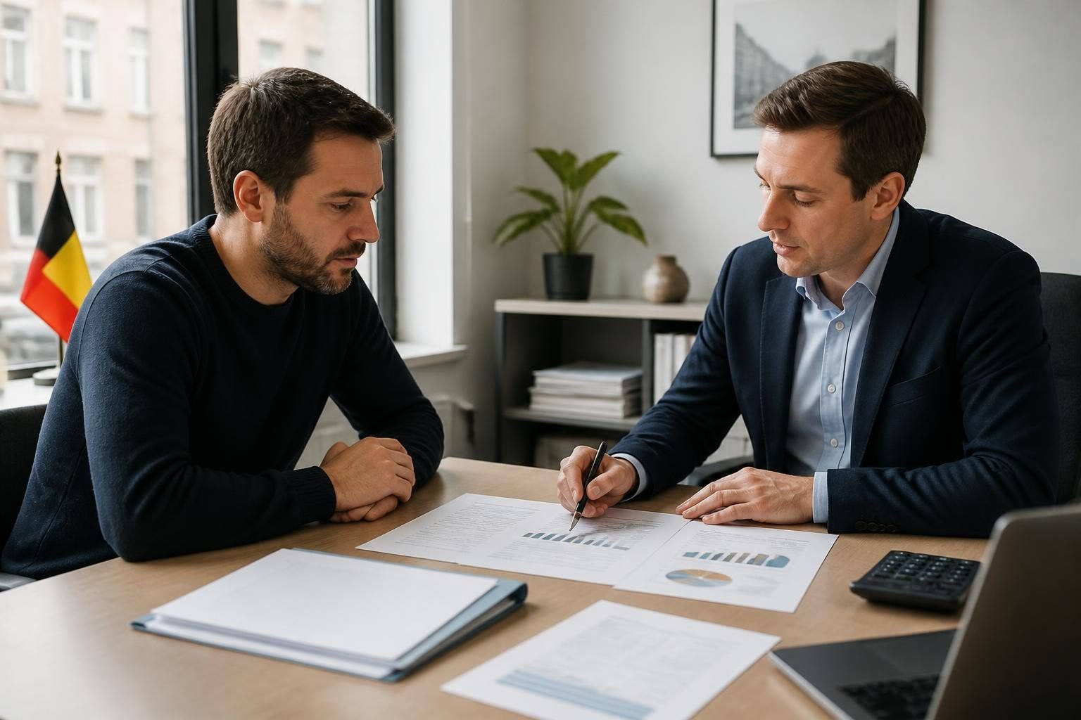 Cum sunt calculate contribuțiile sociale ale independenților în Belgia