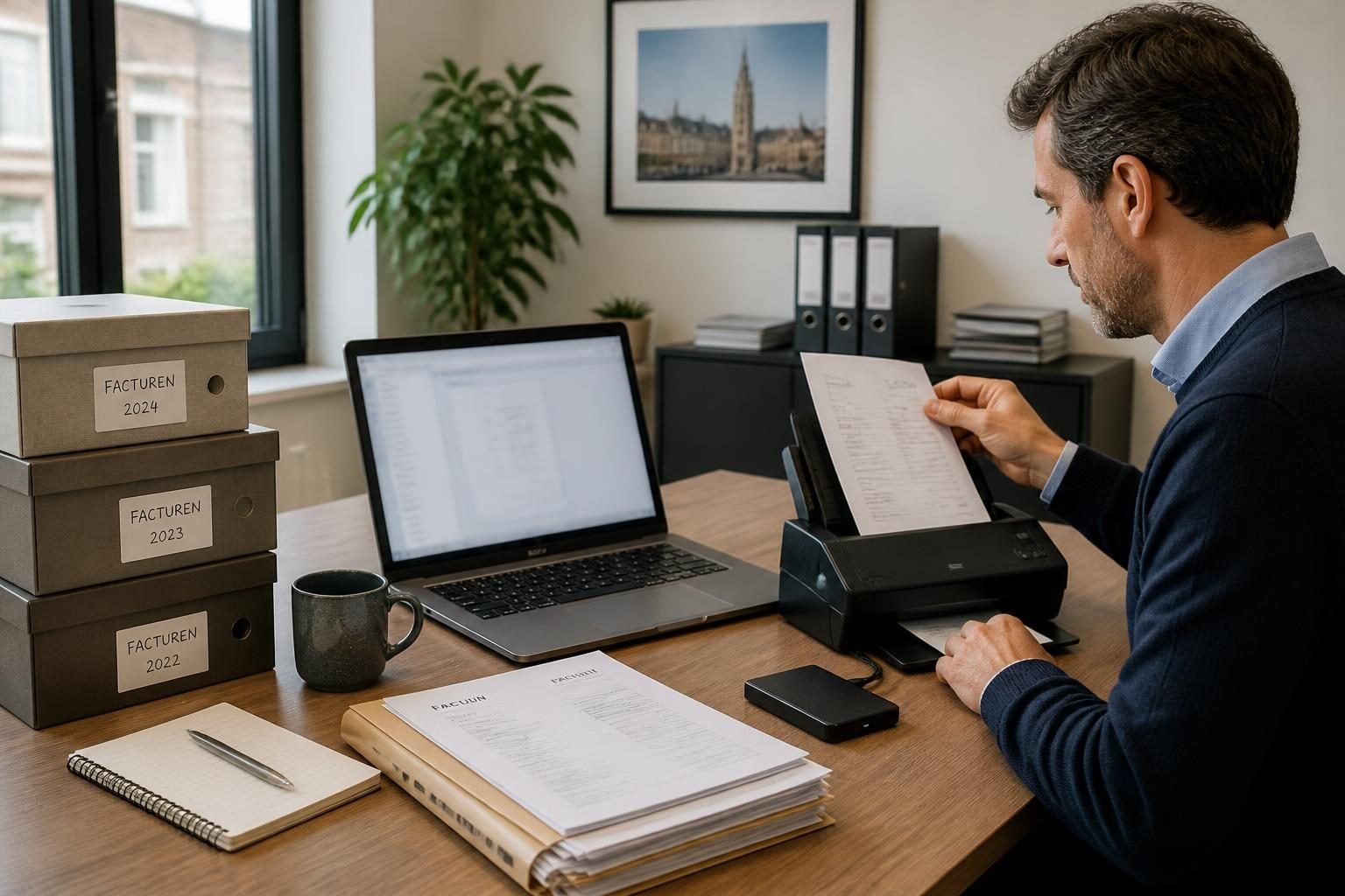 Comment organiser les documents comptables d’une entreprise belge